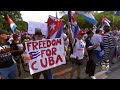 Thousands Of Cuban Americans Converge On DC To Show Support For Freedom Fighters In Cuba