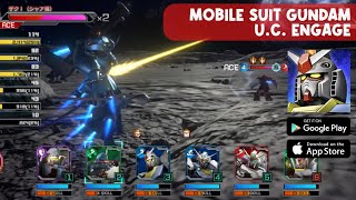 MOBILE SUIT GUNDAM U.C. ENGAGE: FIRST LOOK GAMEPLAY (IOS/ANDROID)