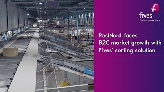 [Intralogistics] PostNord faces B2C market growth with Fives’ sorting solution