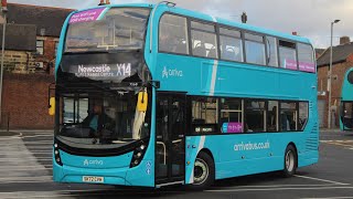 First Day of Service | Route X14: 7568/SK72CVH - ADL Enviro 400 MMC