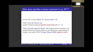 Robert McCann | A geometric approach to apriori estimates for optimal transport maps