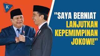 Momen Prabowo Puji Jokowi di Depan Relawan