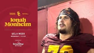 USC OL Jonah Monheim I UCLA Week