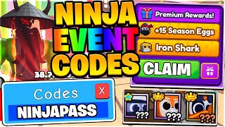 INSANE Ninja Giga Event Pass Codes In Arm Wrestle Simulator