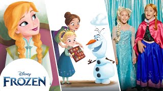 Read Along With Elsa and Anna + More Activities for Kids | Frozen