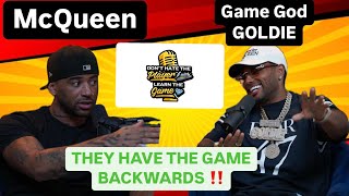 McQueen vs. Game God Goldie: The Ultimate Debate on Training Your Woman 💥🔥