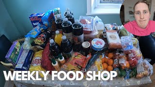 Disaster Delivery - ASDA Shopping Haul Family of 5 Groceries Weekly Food Shop Cost No Batch Cooking