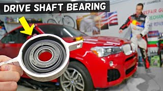 BMW X3 X4 REAR DRIVE SHAFT SUPPORT BEARING REPLACEMENT REMOVAL BMW F25 F26