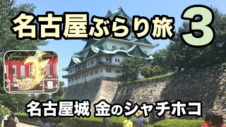 【名古屋ぶらり旅3】名古屋城の金のシャチホコ