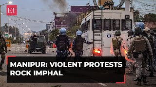 Manipur violence: Protests continue over students' killing incident; DC office vandalised in Imphal