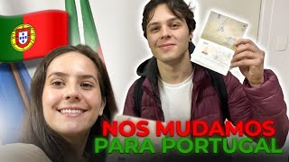 NOS MUDAMOS PARA PORTUGAL | pegando o visto, despedida da família, recomeçando do zero 🇵🇹