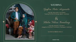 WEDDING SYAFIRA  \u0026 DHIKA // TANJUNG, 22 Desember 2024 // Eternity Pixel