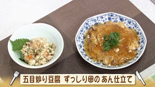 ナマなキッチン「五目炒り豆腐　ずっしり卵のあん仕立て」