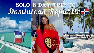 SOLO TRIP TO PUNTA CANA, DOMINICAN REPUBLIC 🇩🇴TRAVEL VLOG | Saona, Sunset Cruise + things to do