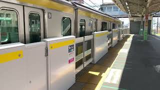 中央・総武線E231系　西船橋駅　発車