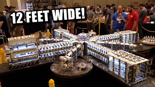 Huge LEGO Star Wars Rebel Space Station with Interior!