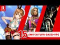 Top 15 Best Nintendo Switch Turn Based RPG Games You Must Play!! | 2022