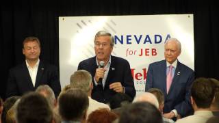Endorsement Rally in Reno | Jeb Bush