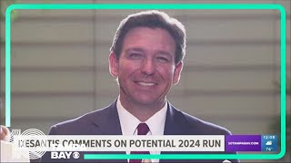 DeSantis comments on potential 2024 presidential run while visiting Japan