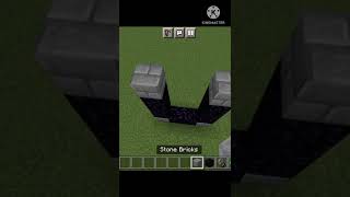 Minecraft but building nather portals at different ade 🔥#shorts || jay gaming