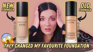 NEW BAREMINERALS BAREPRO Skin-Perfecting Matte Liquid Foundation | In Depth REVIEW \u0026 12HR Wear Test