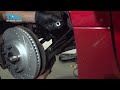 how to replace front sway bar link 2009 2010 pontiac vibe