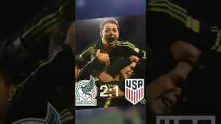The Usa Vs Mexico Rivarly 🤩 #usa #mexico #soccer #football #futbol #shorts