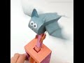 fluttering bat paper automata kit