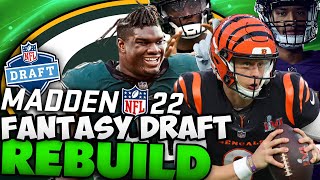 Rebuilding The Perfect Fantasy Draft Team! Green Bay Packers Rebuild! Madden 22 Franchise