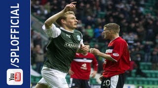 David Wotherspoon Goal, Hibernian 1-0 Dundee, 18/05/2013