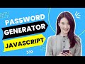 create a Password Generator in Reacts