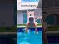 JUANITO AMA TIRARSE A LA PISCINA 😅😍❤️ | #jukilop #shorts #viral