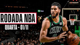 155 PONTOS do Boston Celtics em vitória AVASSALADORA! - Rodada NBA 01/11