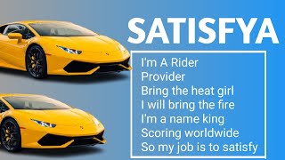 😀Satisfya- Imran Khan Lyrics🎶 | I am a rider🚲