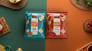 Lay's Flavor Icons - Introducing Salt & Vinegar and Ketchup!