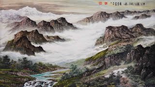 🇨🇳清华大学美术学院中国画高研班🇨🇳施云翔教授山水画作品欣赏20231001