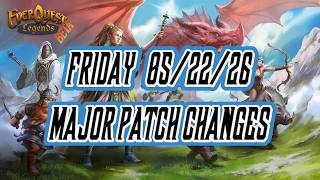 EverQuest Legends Beta | Patch Day Changes! 05/22/26