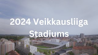 2024 Veikkausliiga Stadiums