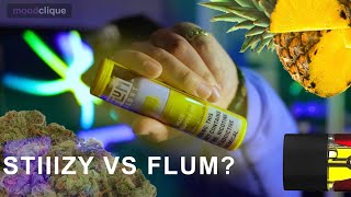 New FLUM FLOAT vape Aloe Pineapple Ice vs STIIIZY - Review \u0026 Session