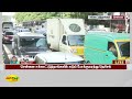 சென்னை ஈக்காட்டுத்தாங்கலில் கடும் போக்குவரத்து நெரிசல் traffic chennai ekkatuthangal