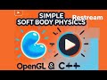 Soft Body Physics Made Easy with OpenGL & C++ (AI-Generated Code) 🚀👾