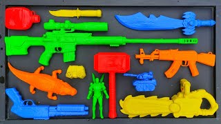 Membersihkan Nerf Ak47, Assault Rifle, Shotgun, Sniper Rifle, Glock Pistol, M16, Nerf gun, Eps 164