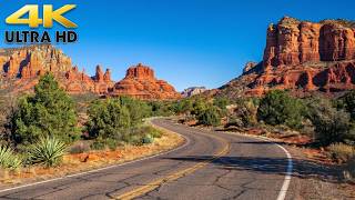 Surreal Arizona - Cinematic Scenic Drive From Flagstaff to Sedona 4K