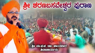 ಶ್ರೀ ಶರಣಬಸೇಶ್ವರರ ಪುರಾಣ 6 | ಶ್ರೀ ಶಾಂತವೀರ ಶಿವಾಚಾರ್ಯರು | ಪ್ರವಚನ | Pravachan | Revanasidda Dyamugol