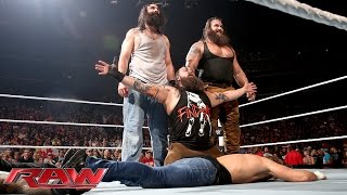 Roman Reigns & Dean Ambrose vs. Bray Wyatt & Luke Harper: Raw, Aug. 24, 2015