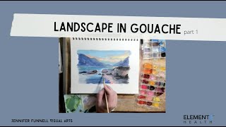 Live Class: Gouache Landscape (Part 1)