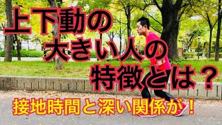 上下動幅が大きい人の特徴とは？前回の接地時間と大きく関係してきます。ここでも遊脚と支持脚が大切に!!