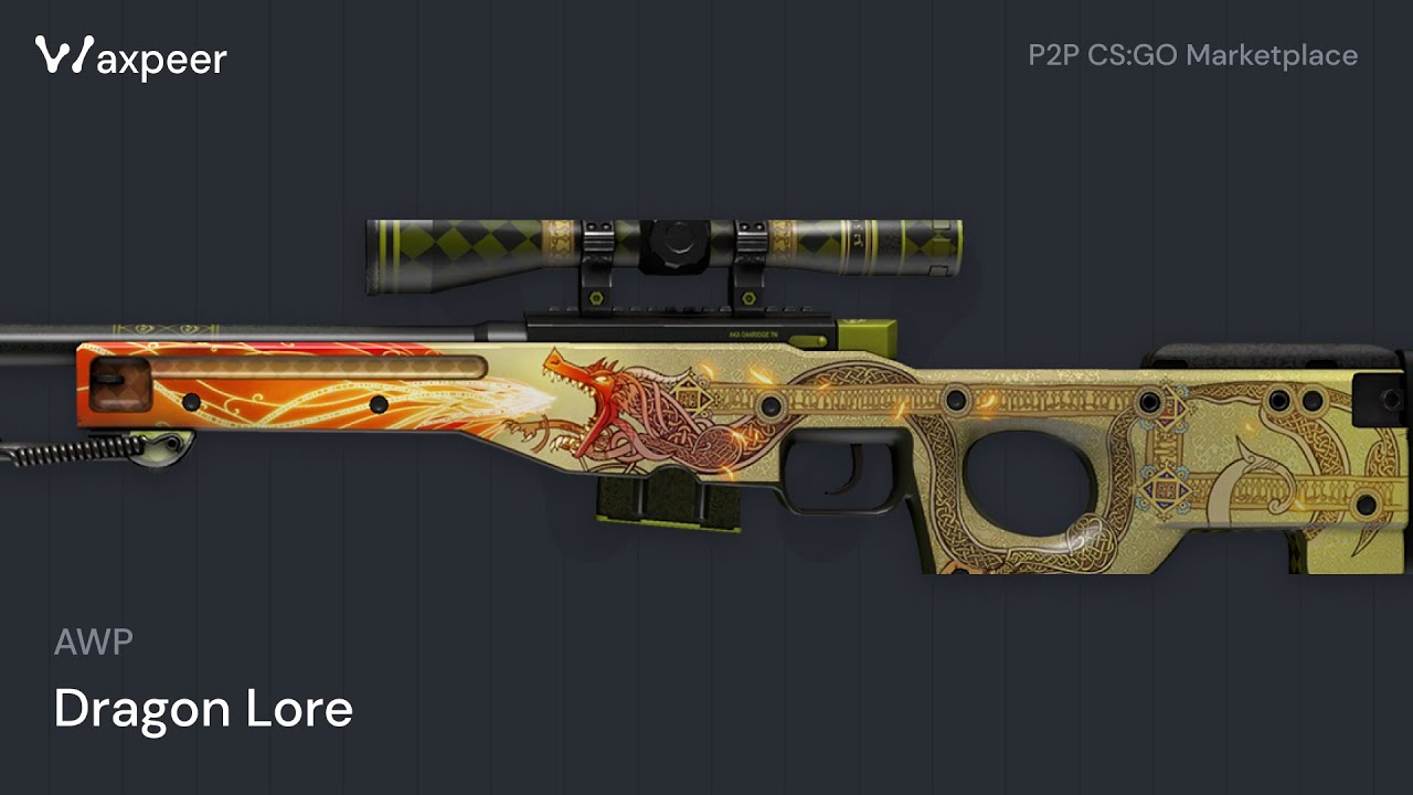 CS GO AWP Dragon Lore | Inspect | Highlight - Counter-Strike: Global ...