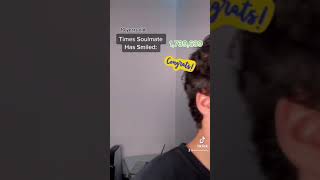 POV When you turn 10 you can see how many times your soulmate smiles…