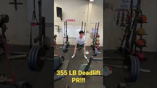 355 LB Huge Deadlift PR!!!